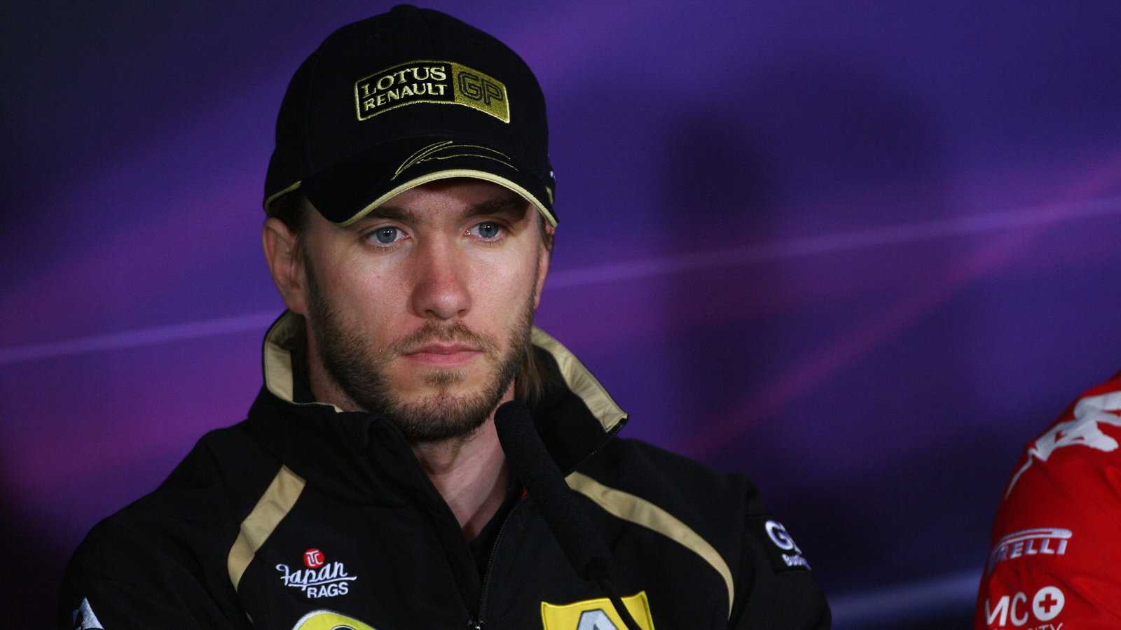21.07.2011- Press conference, Nick Heidfeld (GER) Lotus Renault GP R31