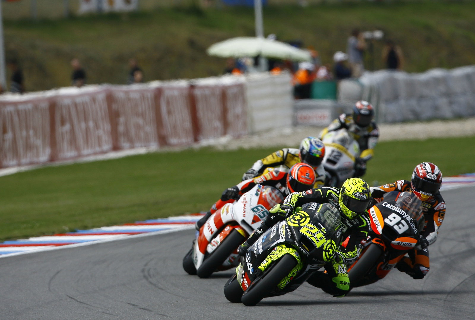 Iannone, Moto2 race, Czech MotoGP 2011