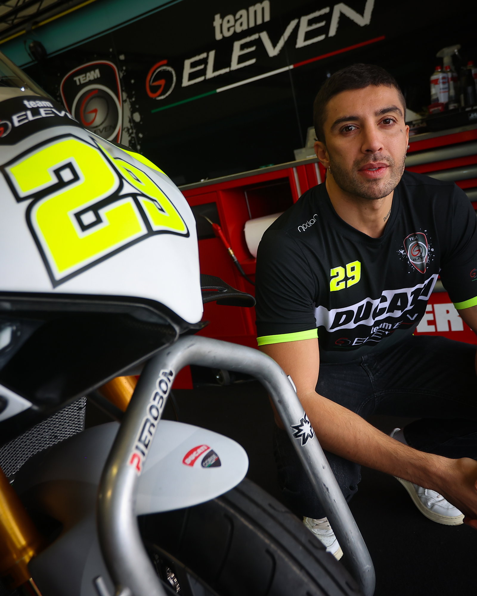 GALLERY: Jonathan Rea on a Yamaha, Andrea Iannone on a Ducati, Axel Bassani at Kawasaki...