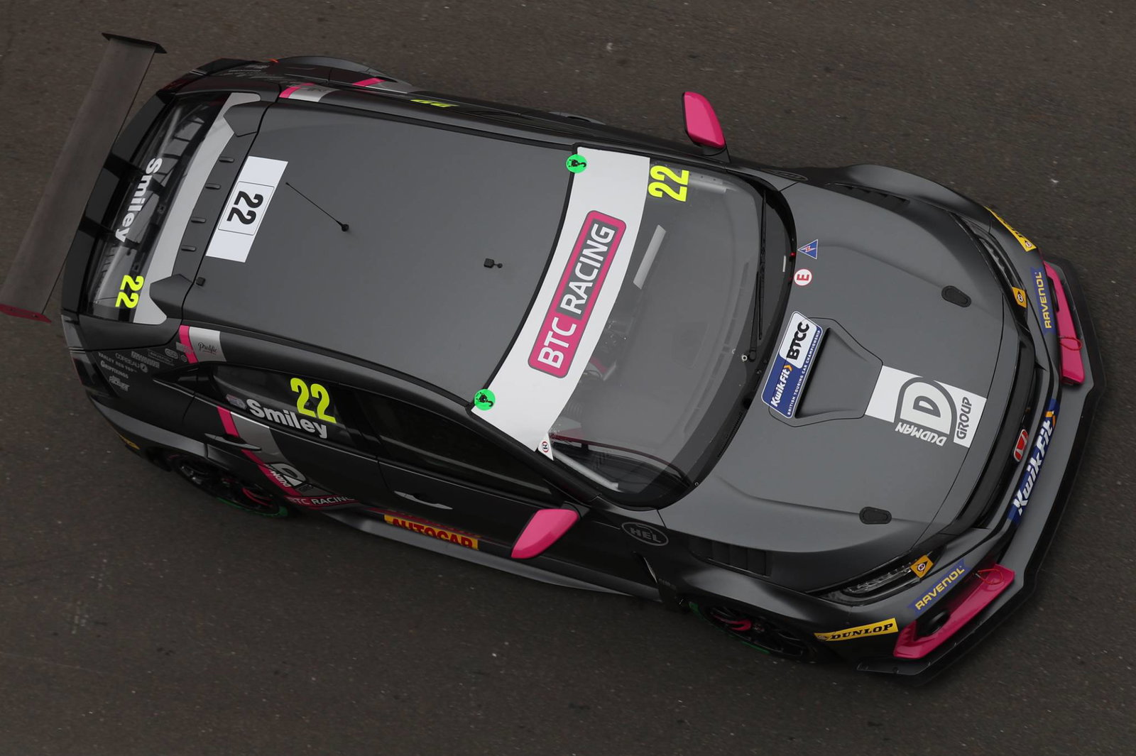 BTCC Donington Park: Smiley ends practice fastest for BTC Racing 