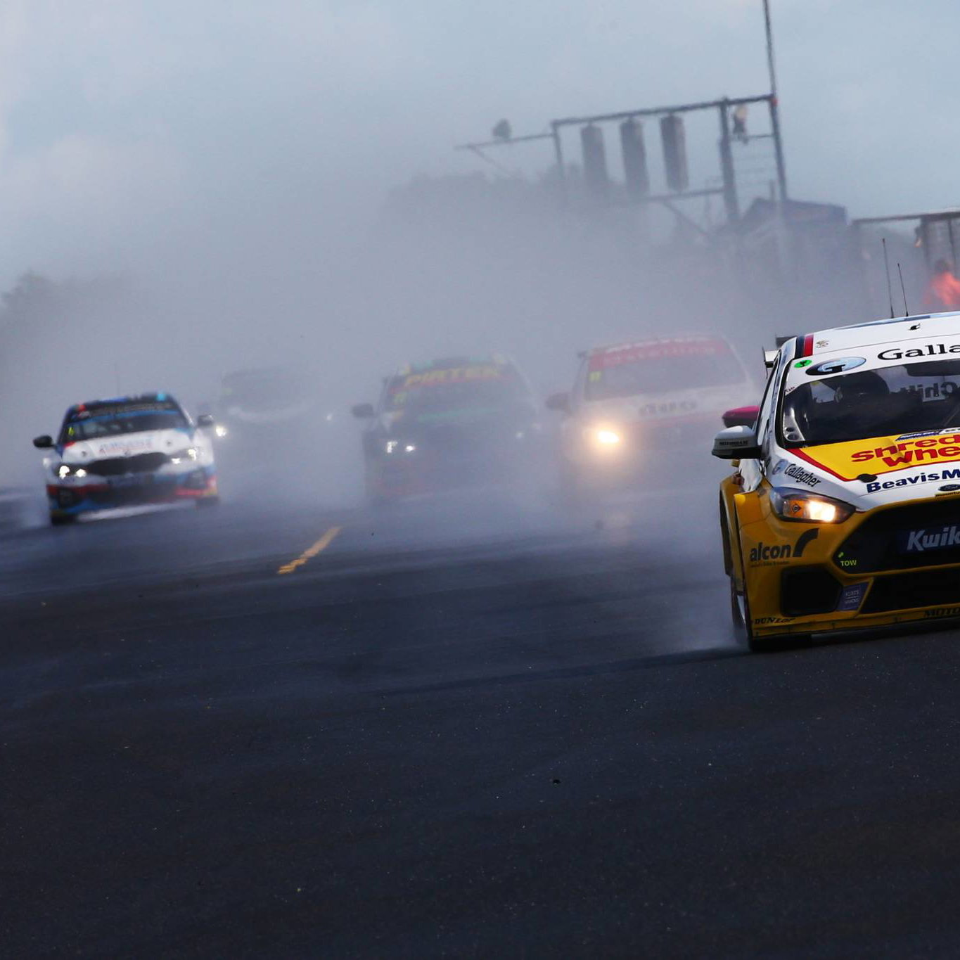 Chilton to first win whilst old rivalries flare.