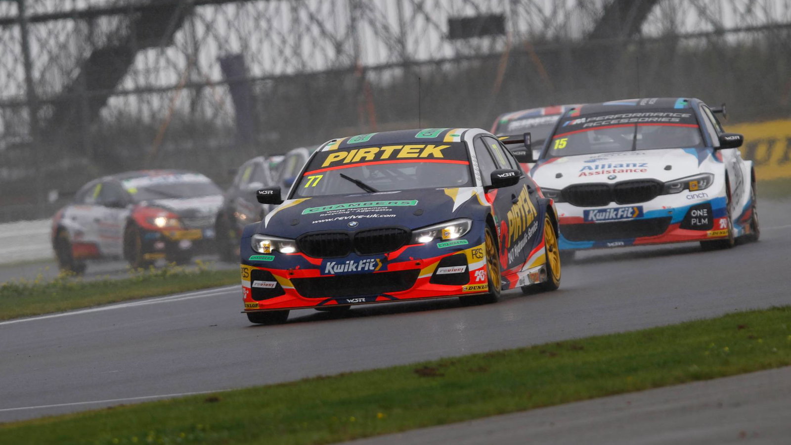 BTCC Silverstone: Jordan remains in touch despite 'weird' race day