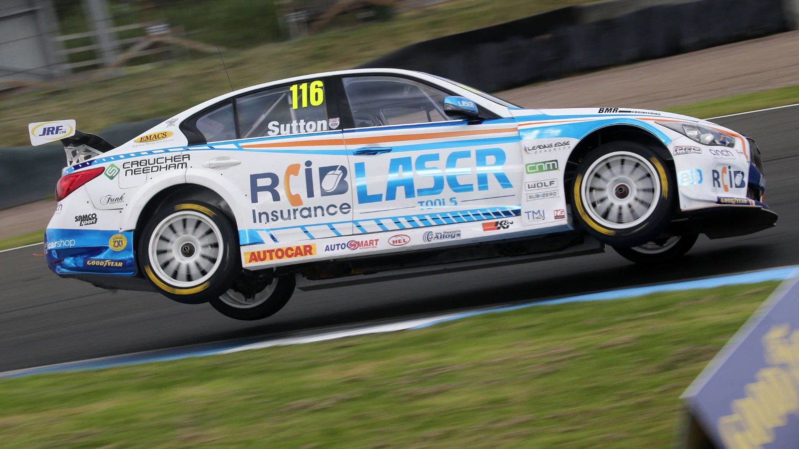 BTCC Knockhill: Sutton doubles up with race two victory