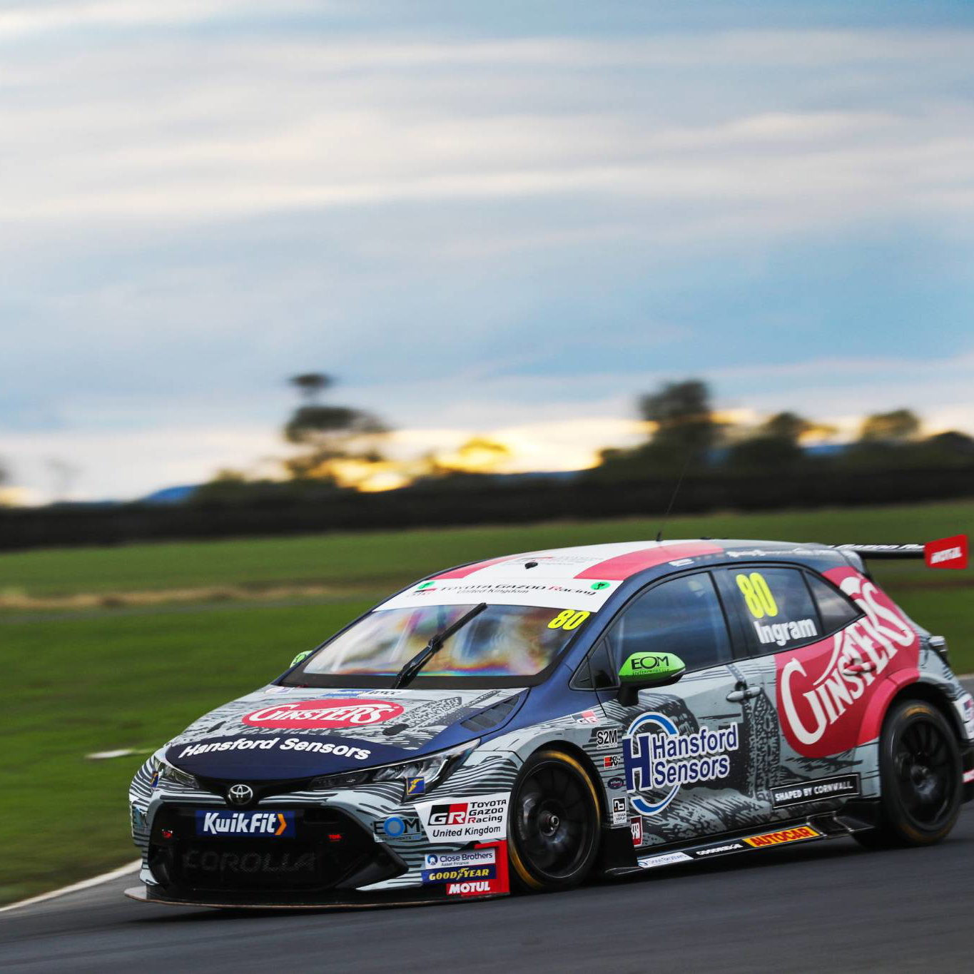 iTom Ingram (GBR) - Toyota Gazoo Racing UK with Ginsters Toyota Corolla 