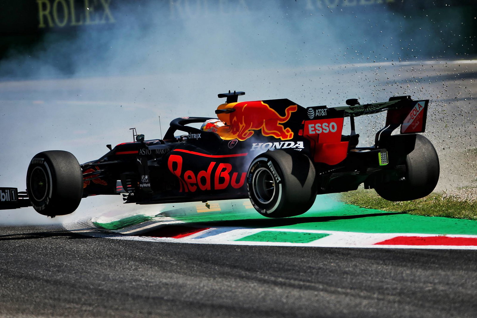 F1 Italian GP: Bottas fastest in first practice as Verstappen crashes