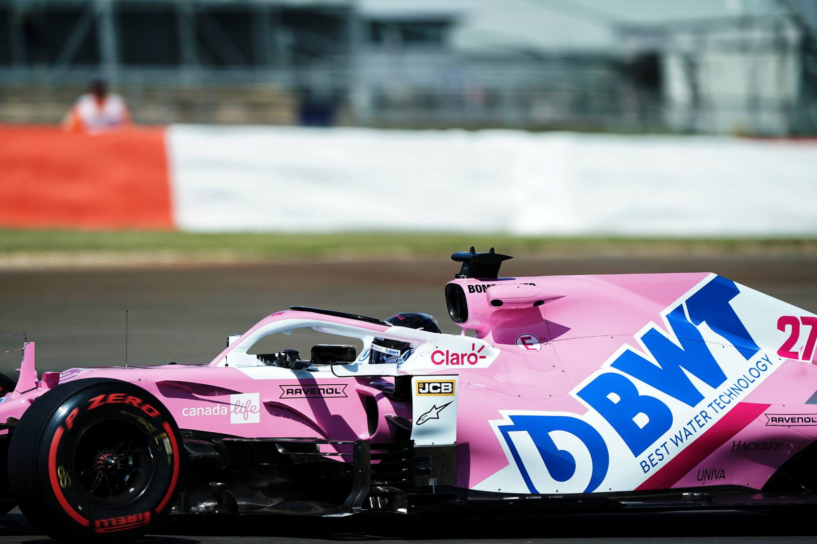 Verstappen fastest in F1 British GP FP1 as Hulkenberg returns