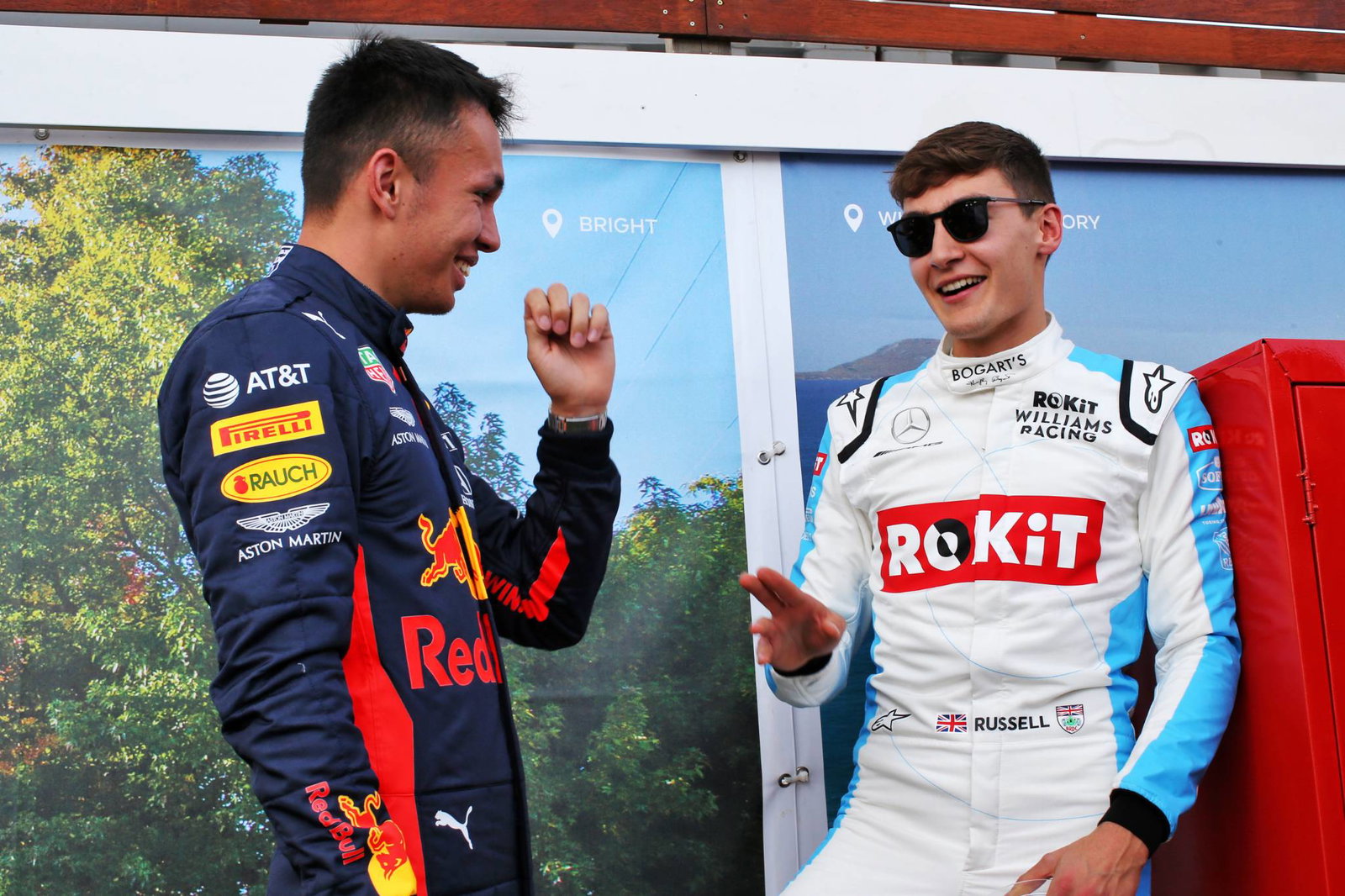 Why Albon chose Williams for F1 return - and owes Russell “a couple of beers”