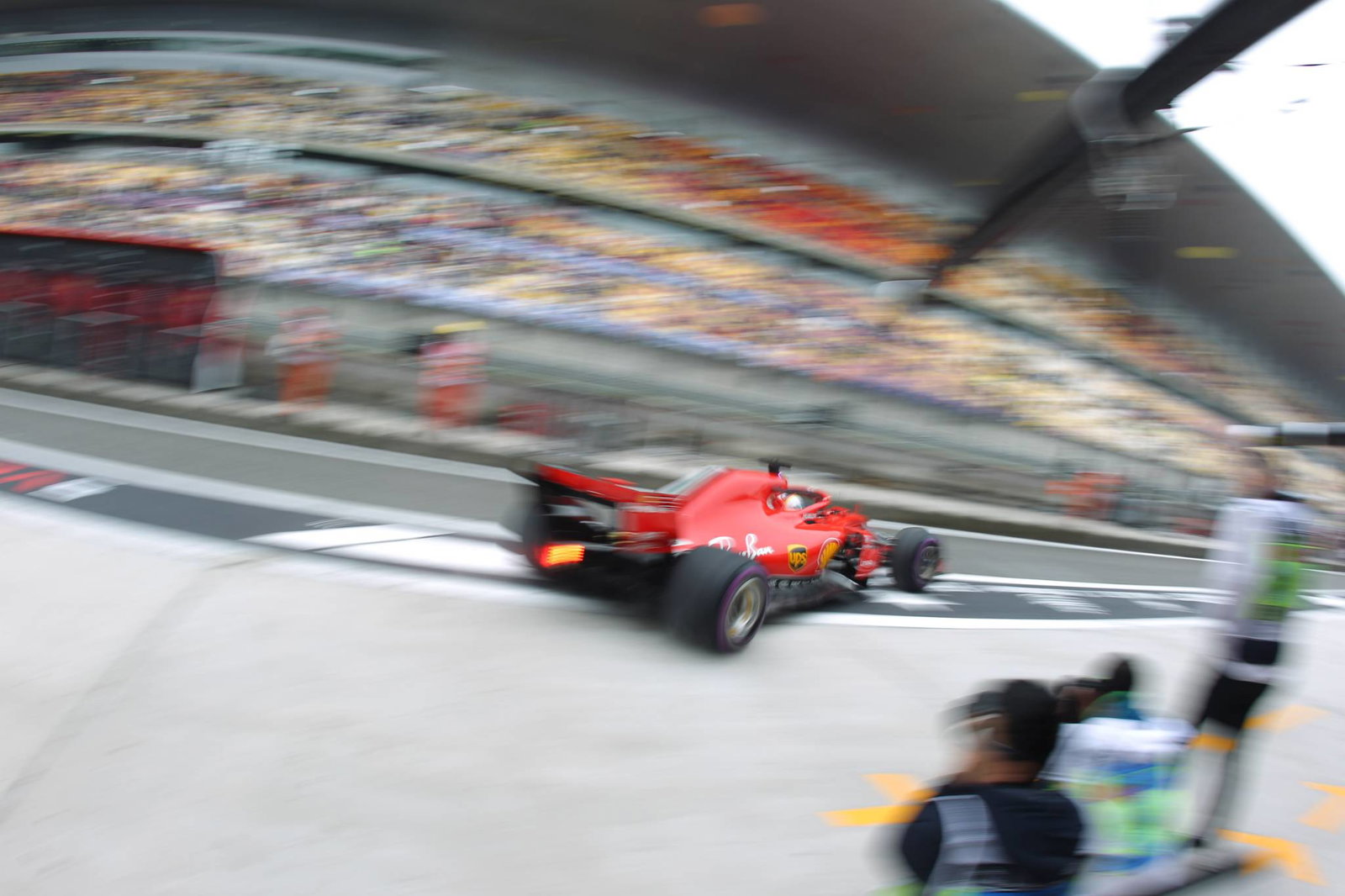 Kualifikasi F1 Chinese Grand Prix - Seperti yang terjadi