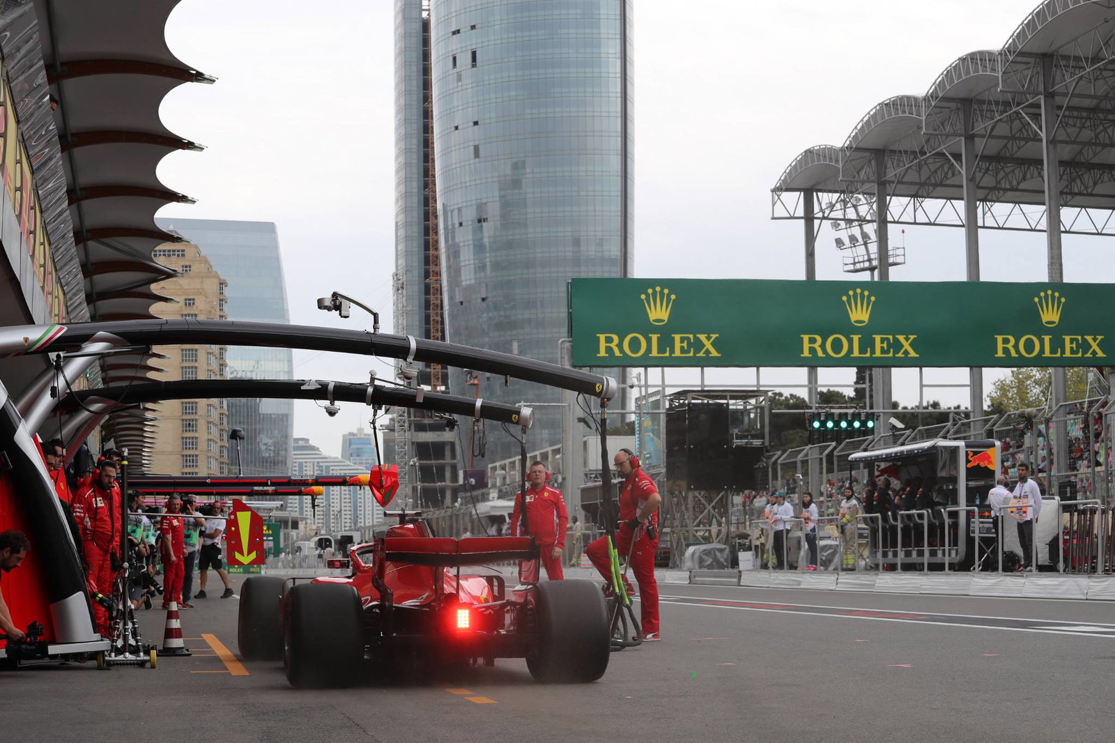 F1 bersiap menghadapi angin kencang untuk melanda GP Azerbaijan