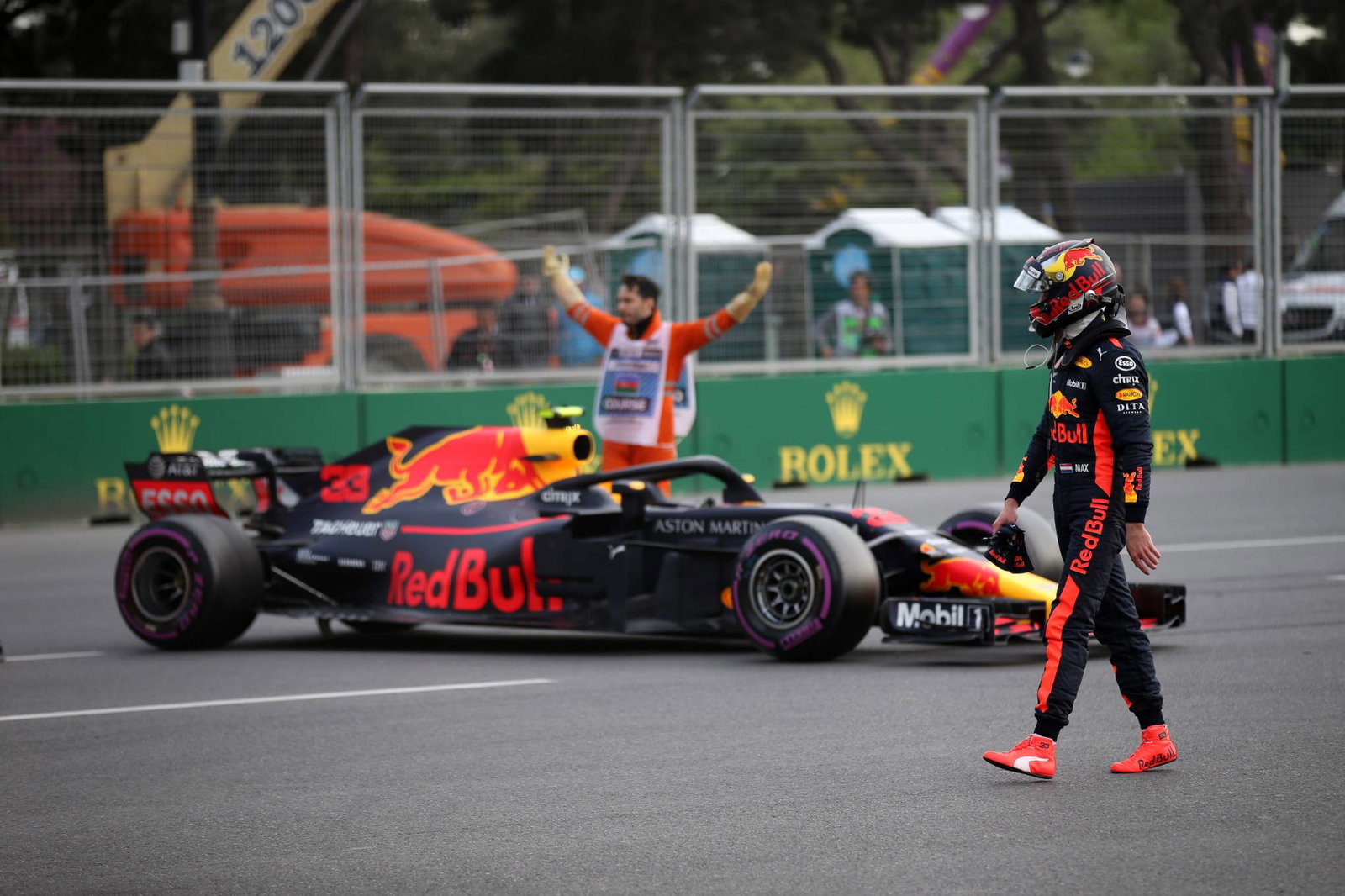 Sergio Perez's Baku F1 podium at risk over DRS infringement