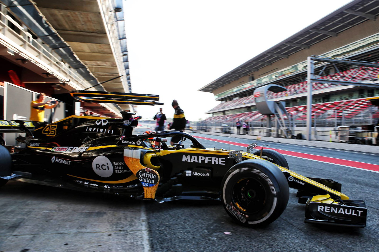 Waktu Tes Musim F1 Barcelona - Rabu pukul 12 siang