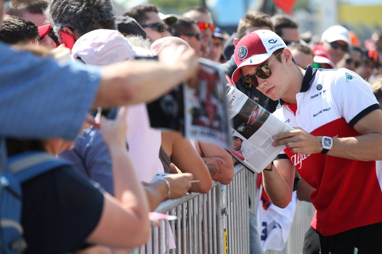 F1 Grand Prix Prancis - Grid Awal