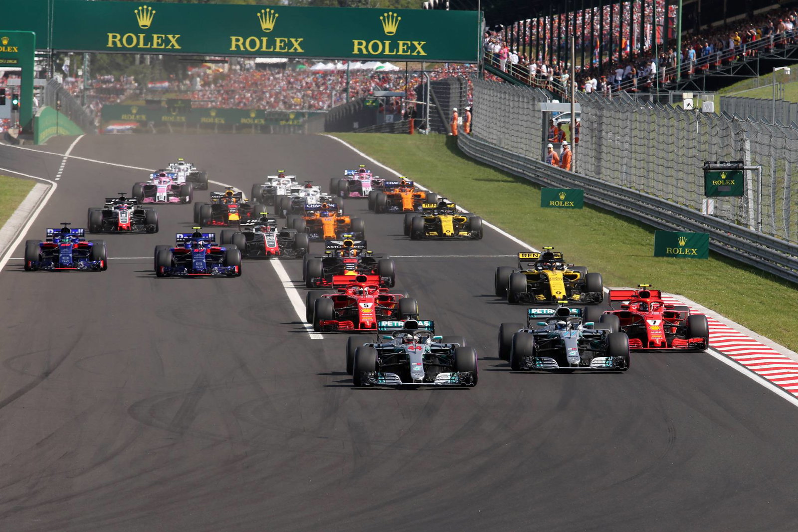 Waktu tes F1 Hongaria - Rabu pukul 17:00