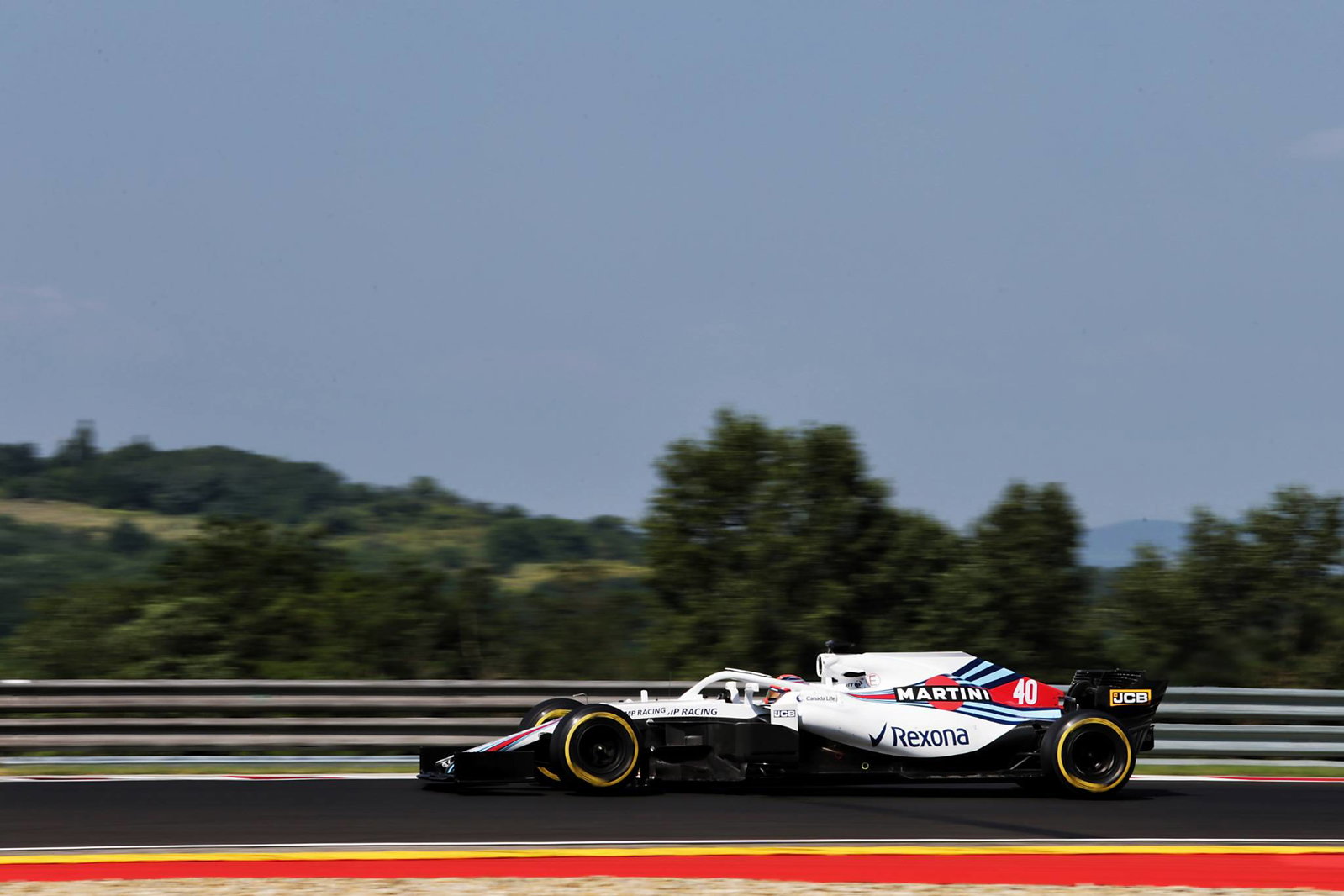 Russell sets record pace as Mercedes ends Hungary F1 test on top