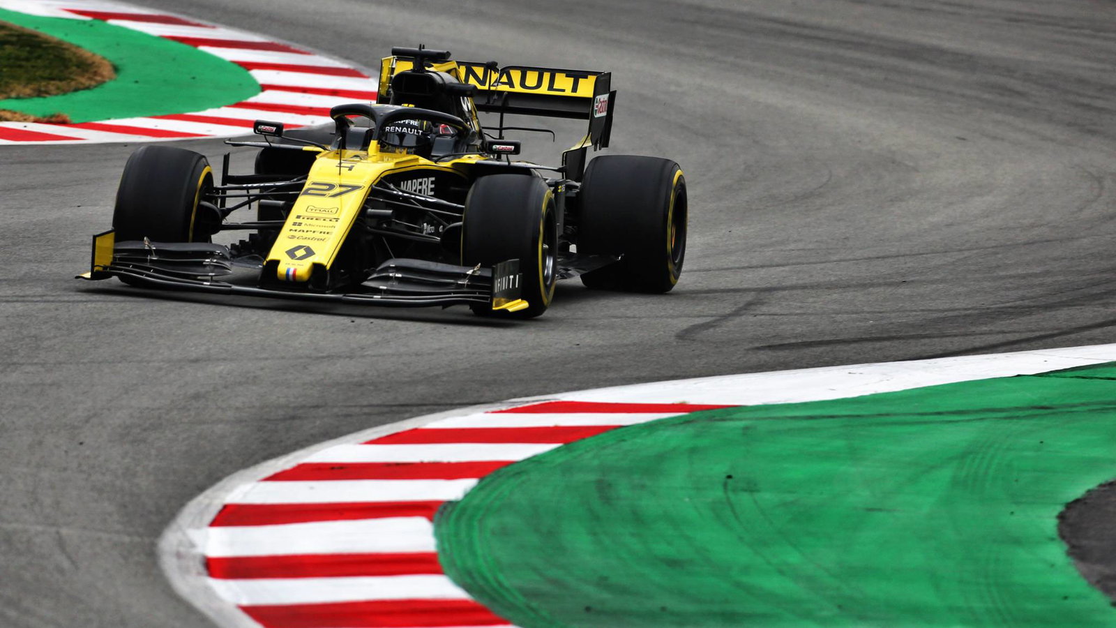 Nico Hulkenberg menutup tes F1 musim dingin pertama tercepat untuk Renault