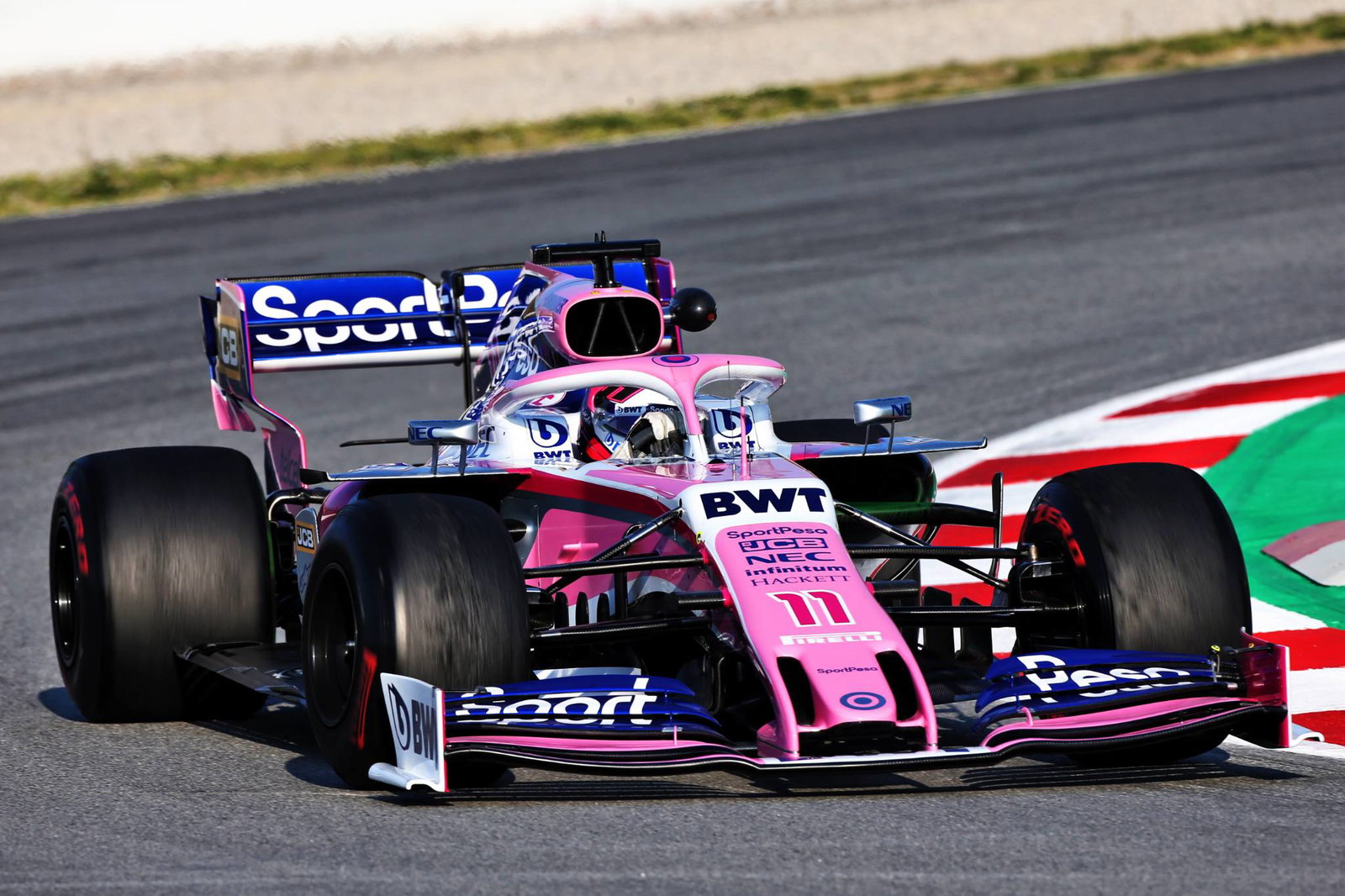 Racing Point menggunakan mesin Mercedes F1 berlogo BWT untuk tahun 2019