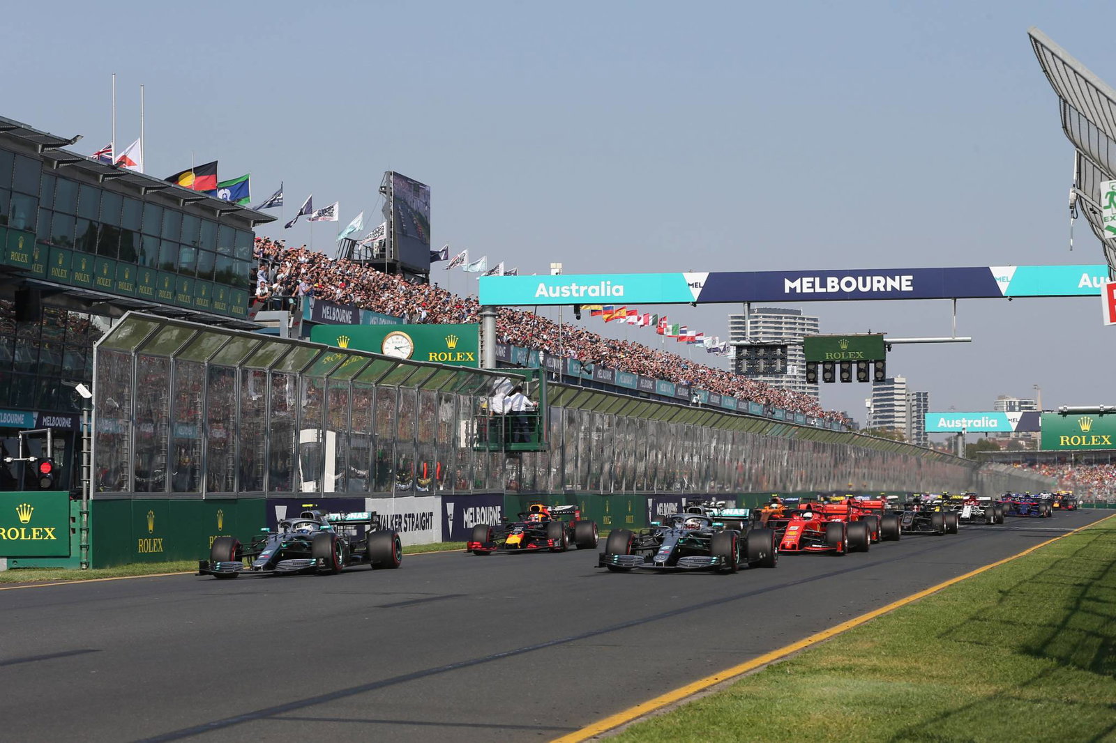 Formula 1 Australian Grand Prix - Starting Grid