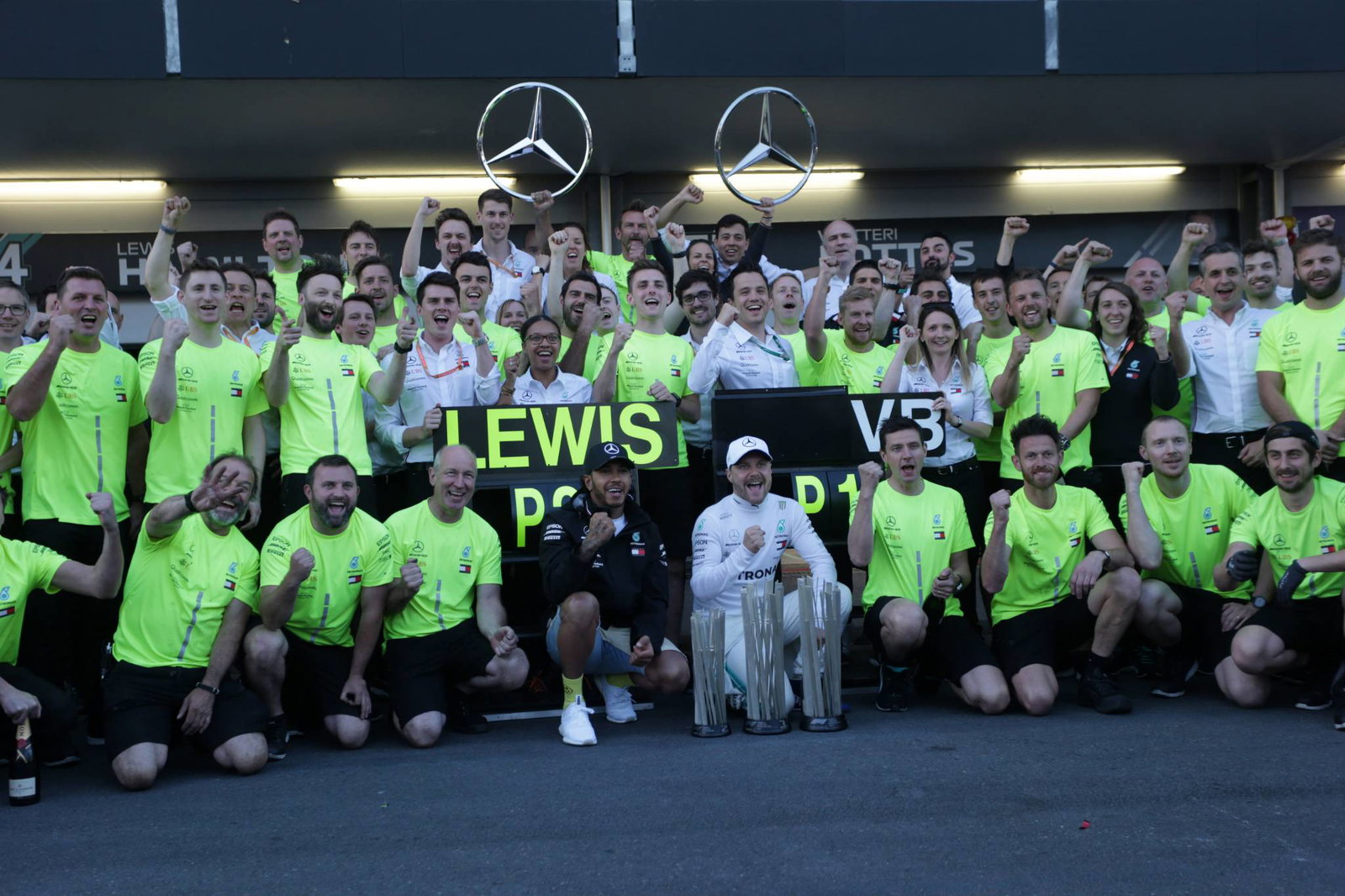 Run of one-two finish 'flatters' tim Mercedes F1 - Toto Wolff