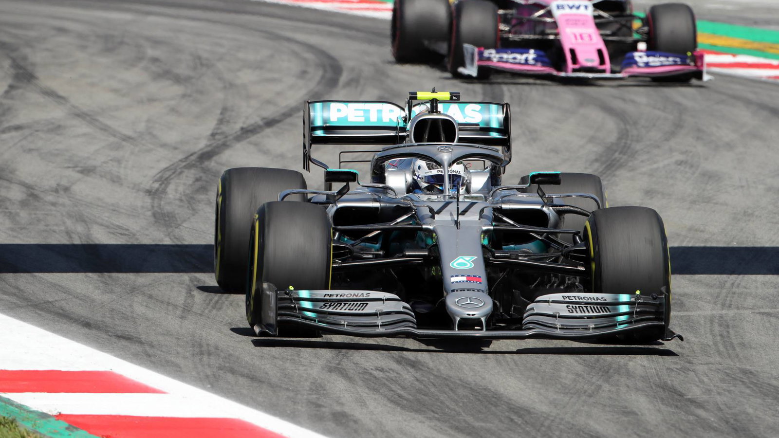 Valtteri Bottas tops Spain FP1 despite oil leak as Stroll crashes out