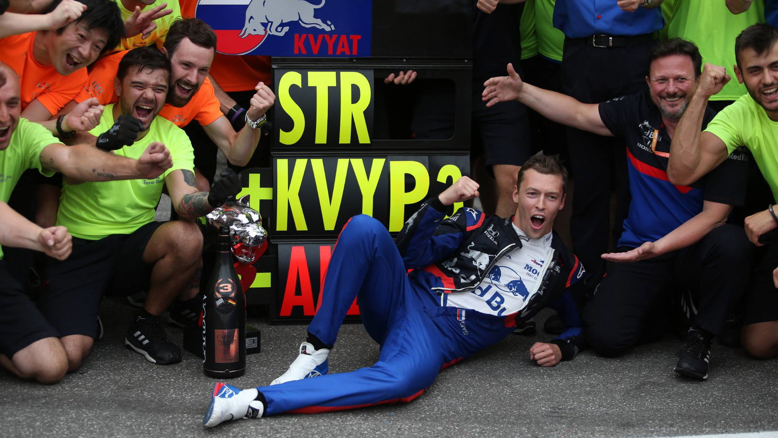 Redemption for Daniil Kvyat at last – and a message to Red Bull?