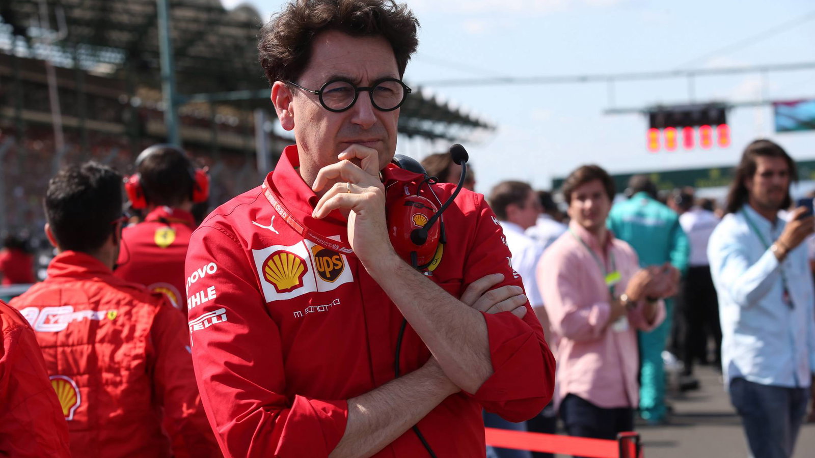 Sebastian Vettel praises Mattia Binotto for bringing calm to Ferrari