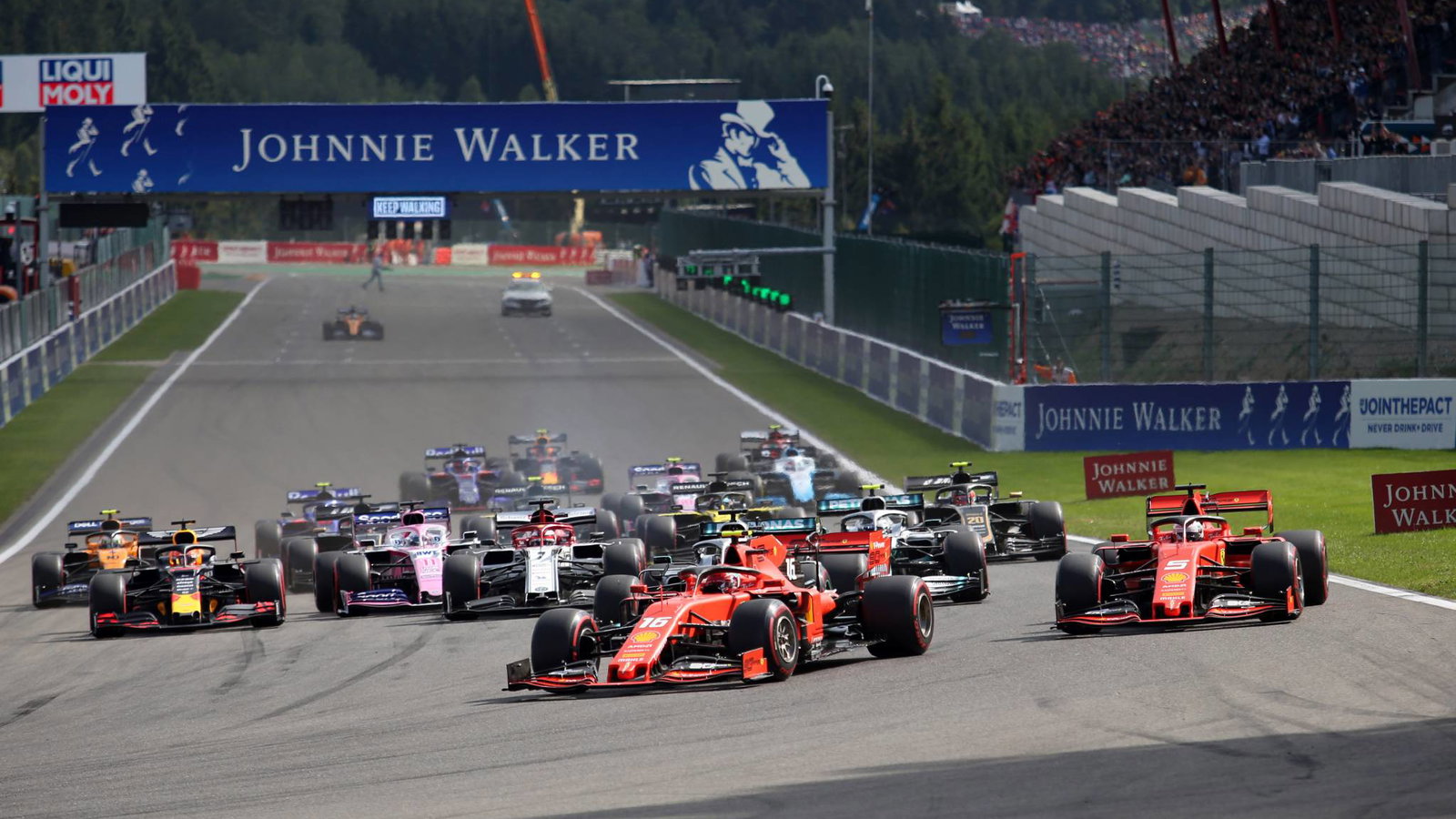 Formula 1 Grand Prix Belgia - Peringkat Pembalap