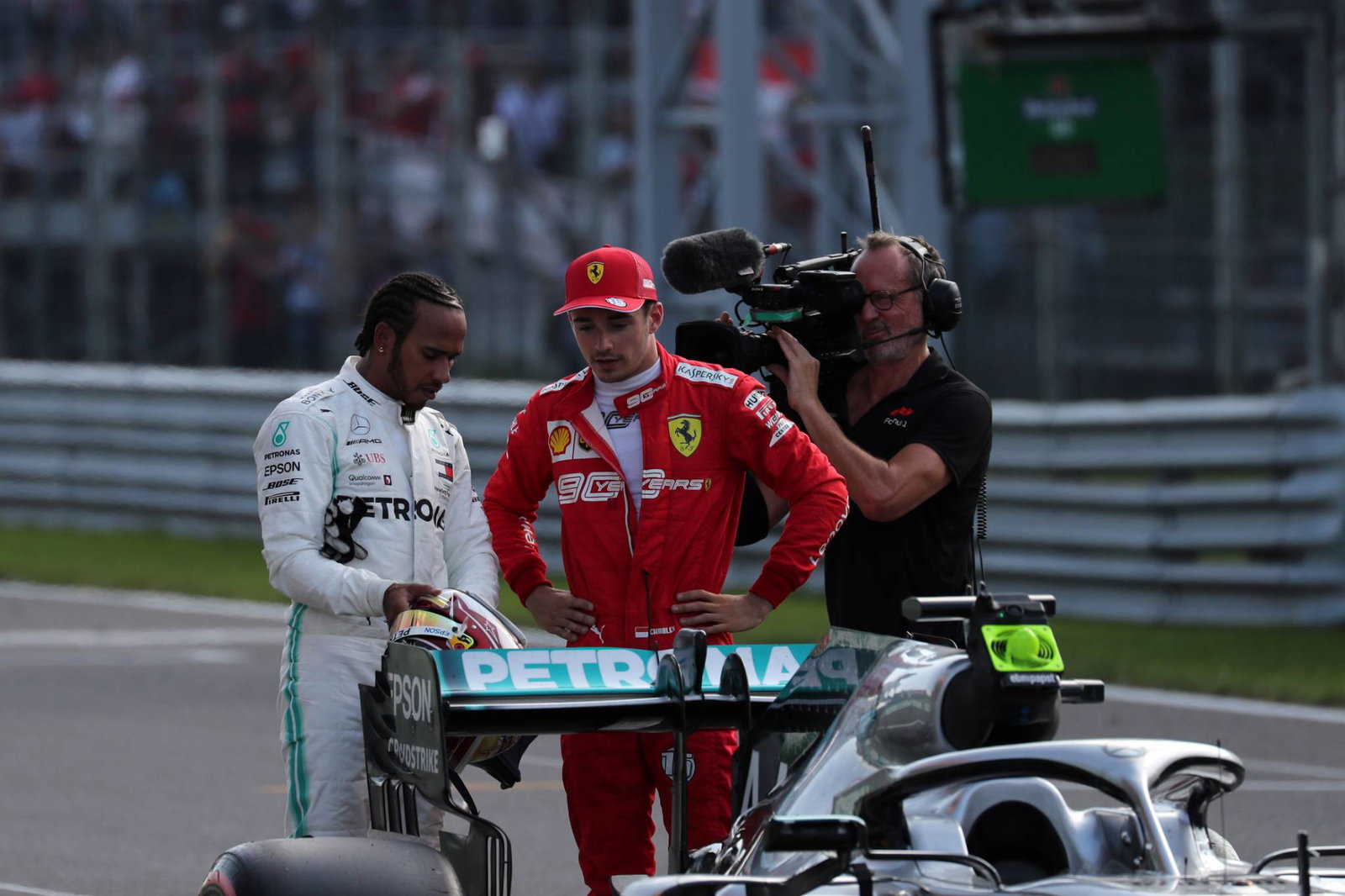 Lewis Hamilton had to ‘avoid carnage’ at end of Monza Q3