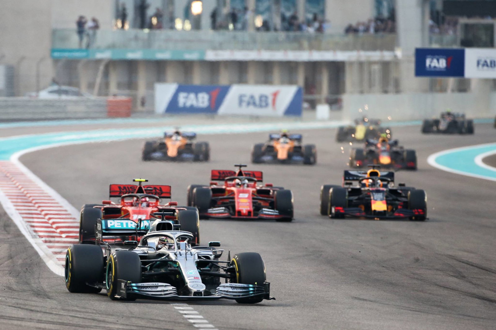 Formula 1 Abu Dhabi Grand Prix - Starting Grid