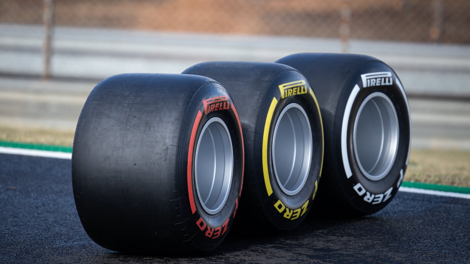 Pirelli tyres.