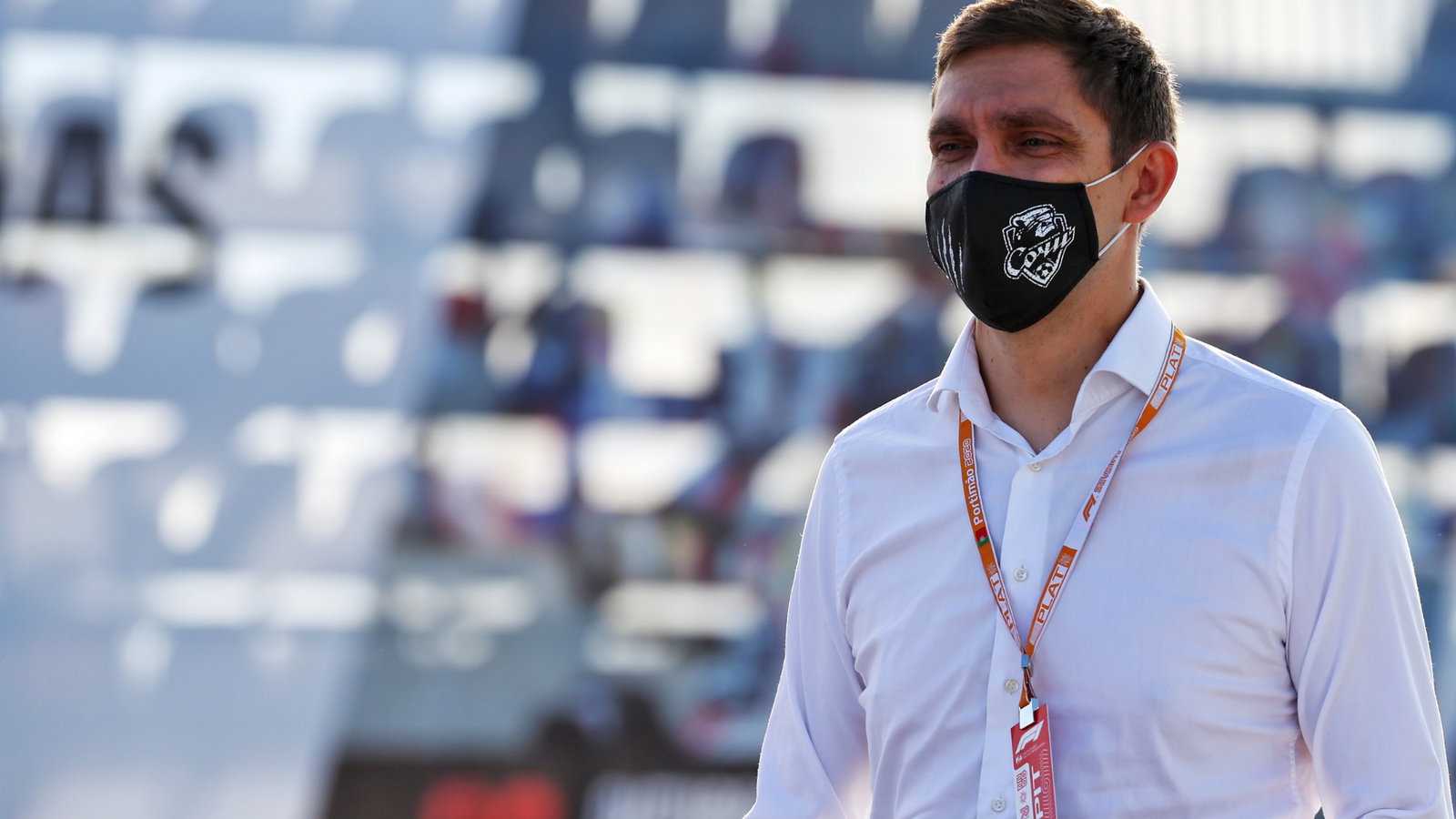 Vitaly Petrov (RUS) FIA Steward.