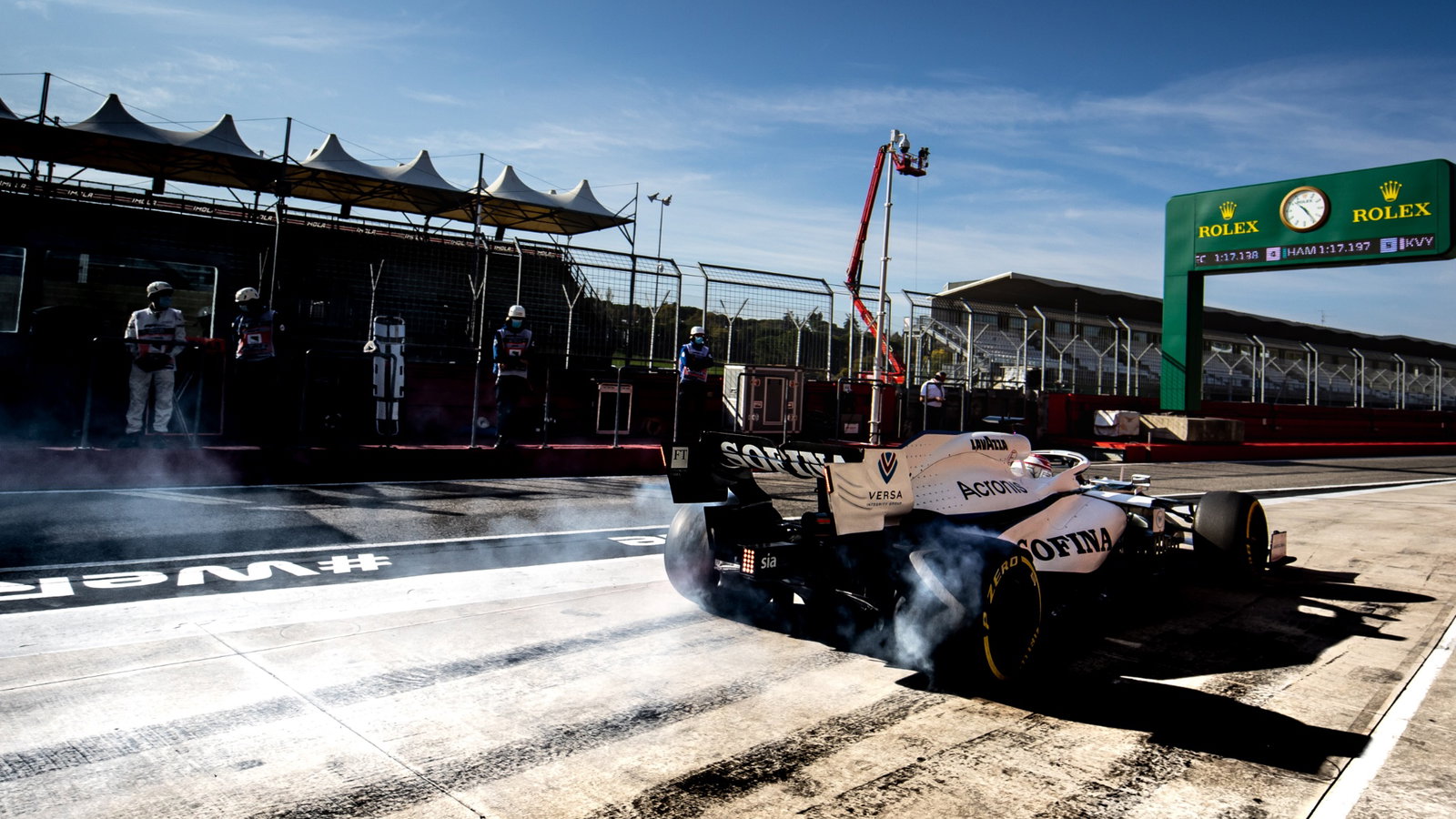 George Russell (GBR) Williams Racing FW43.