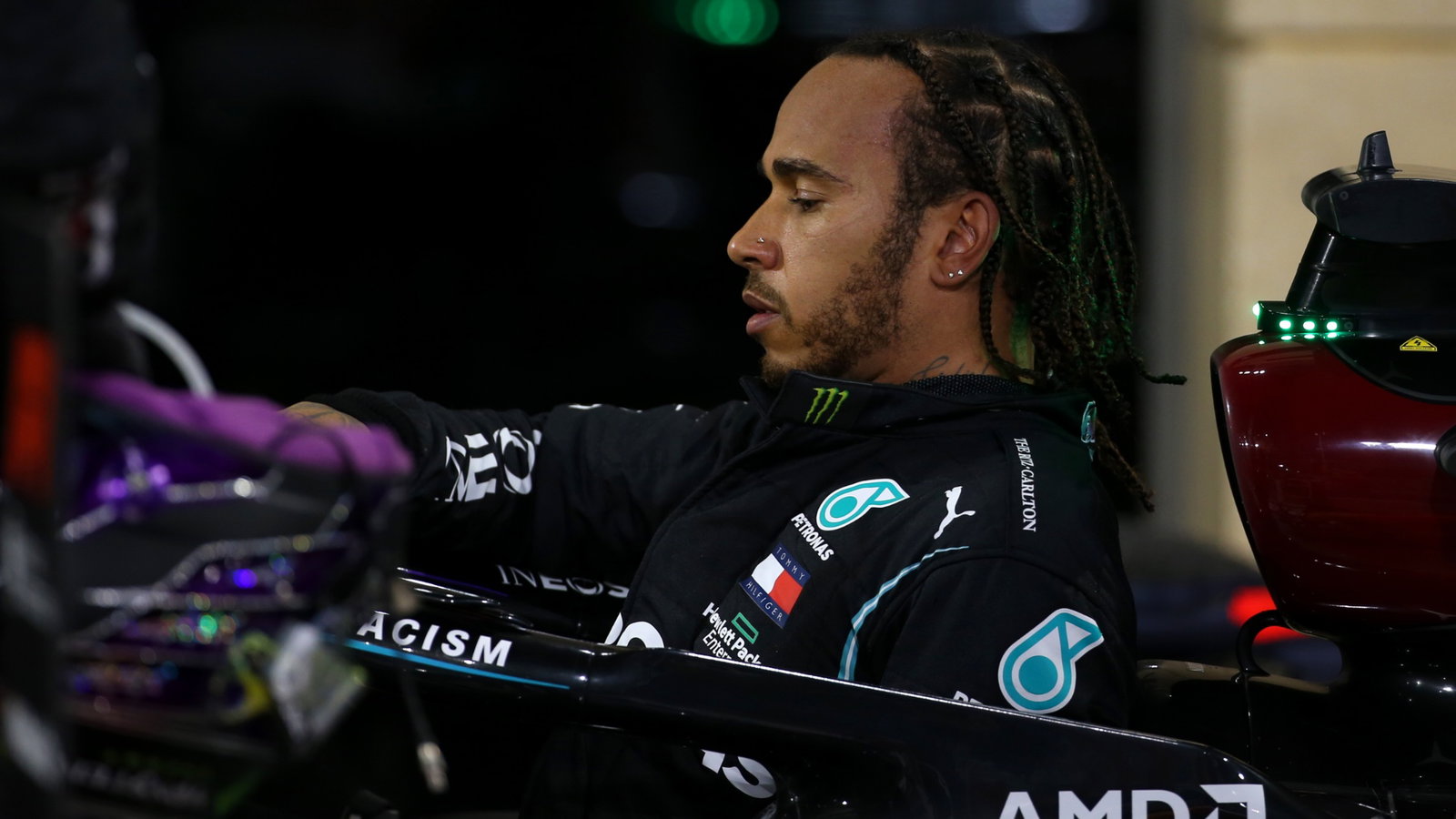 1st place Lewis Hamilton (GBR) Mercedes AMG F1 W11.