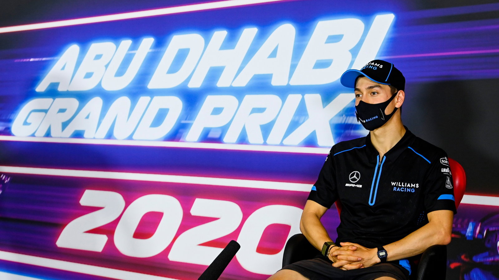 Jack Aitken (GBR) / (KOR) Williams Racing in the FIA Press Conference.