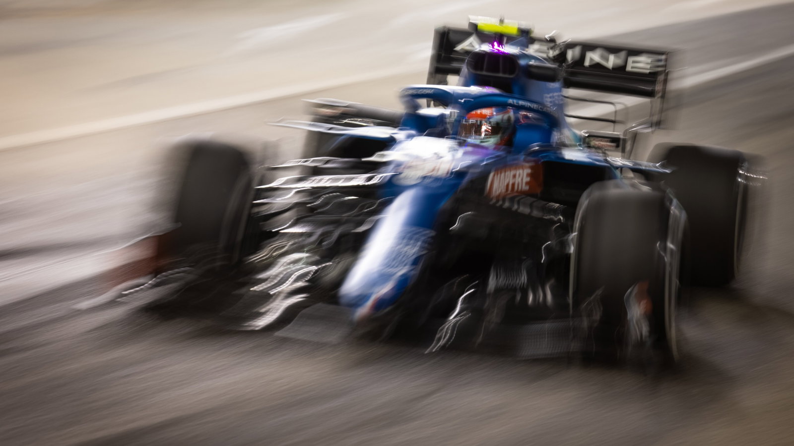Esteban Ocon (FRA) Alpine F1 Team A521.