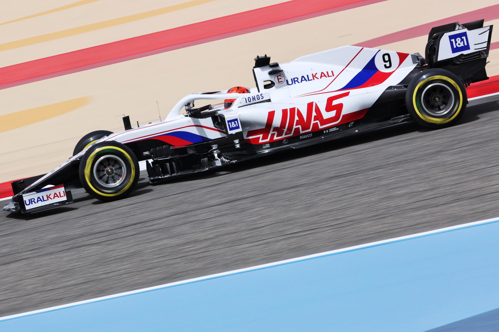 Nikita Mazepin (RUS) Haas F1 Team VF-21.
