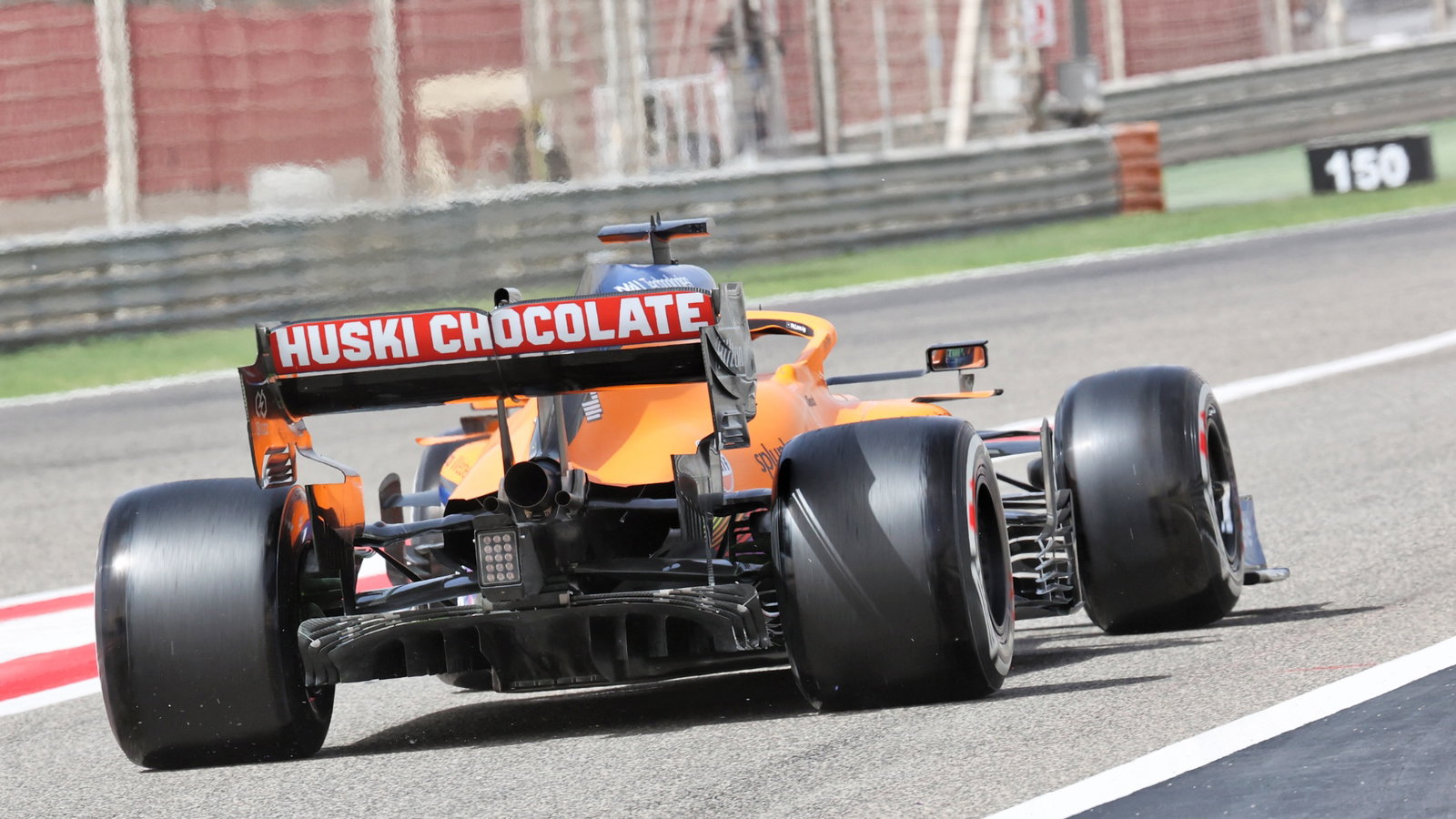 Daniel Ricciardo (AUS) McLaren MCL35M - rear diffuser and rear wing detail.