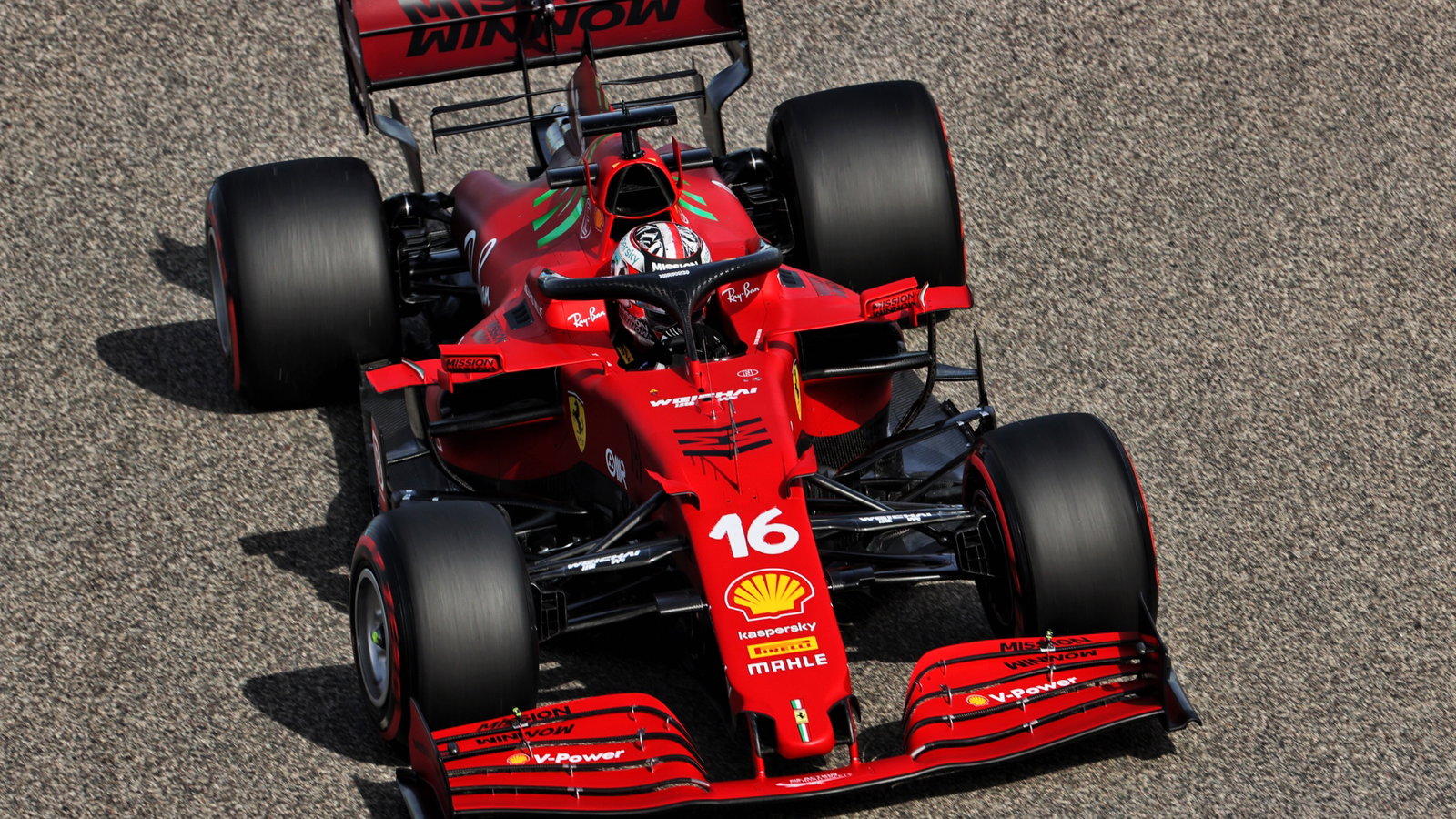 Charles Leclerc (MON) Ferrari SF-21.