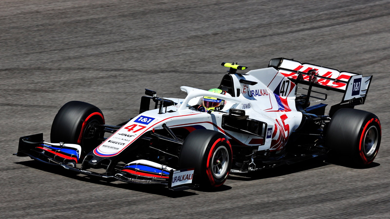 Mick Schumacher (GER) Haas VF-21.