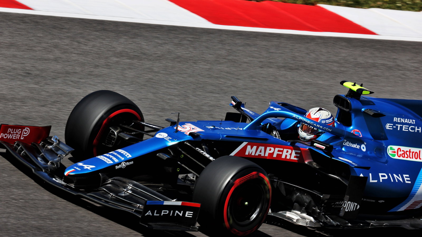 Esteban Ocon (FRA) Alpine F1 Team A521.