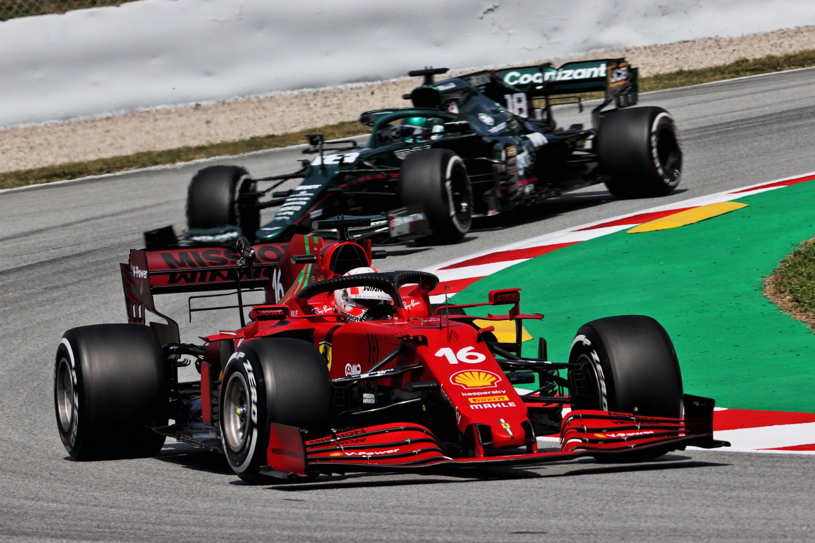 Charles Leclerc (MON) Ferrari SF-21.