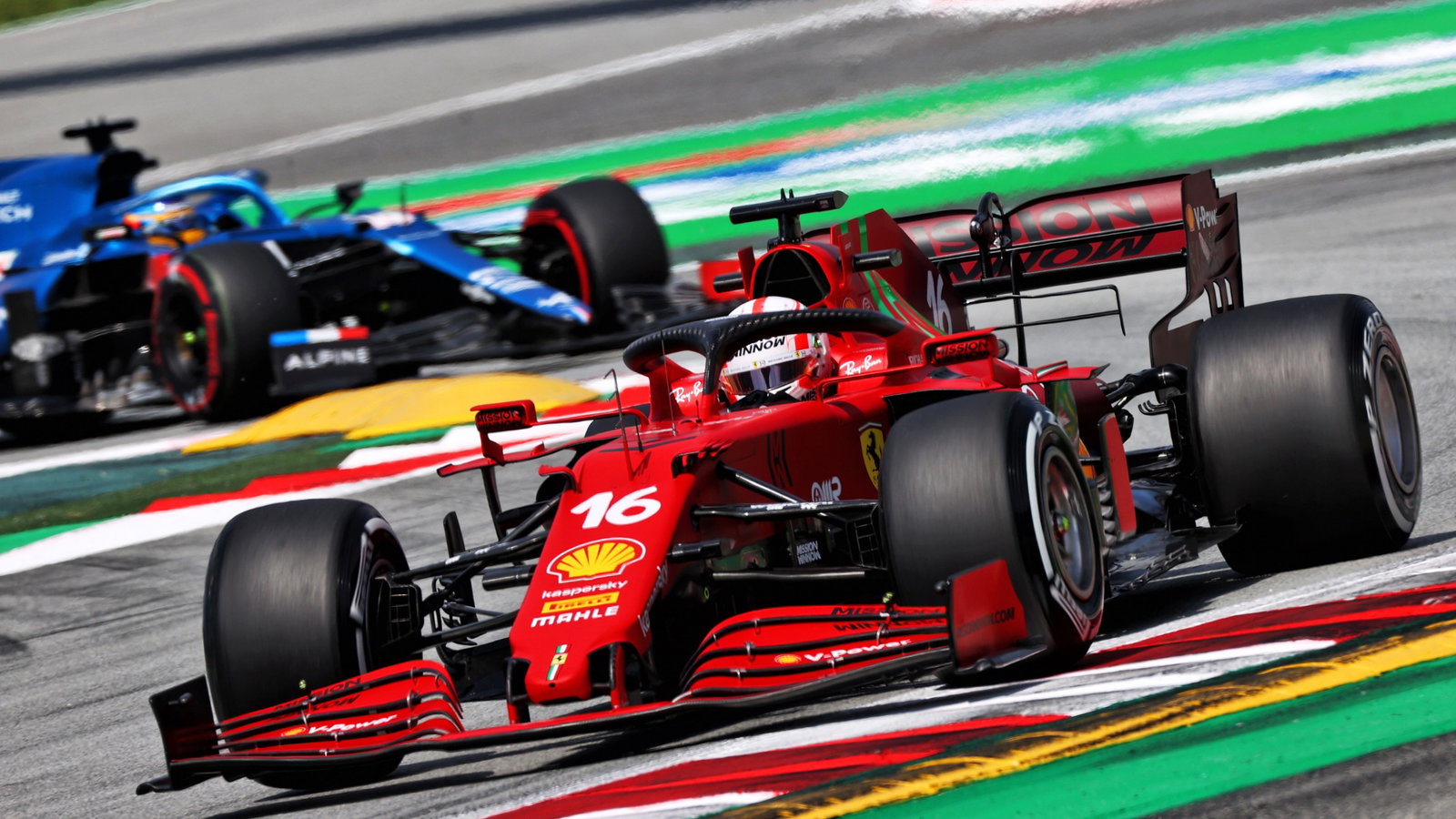 Charles Leclerc (MON) Ferrari SF-21.