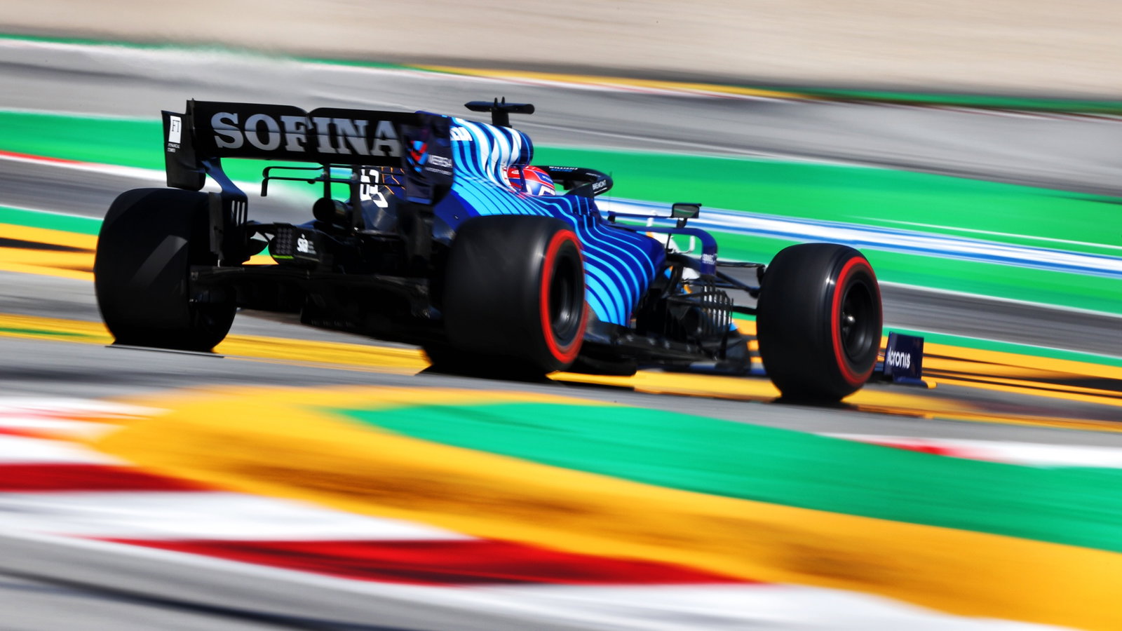 George Russell (GBR) Williams Racing FW43B.
