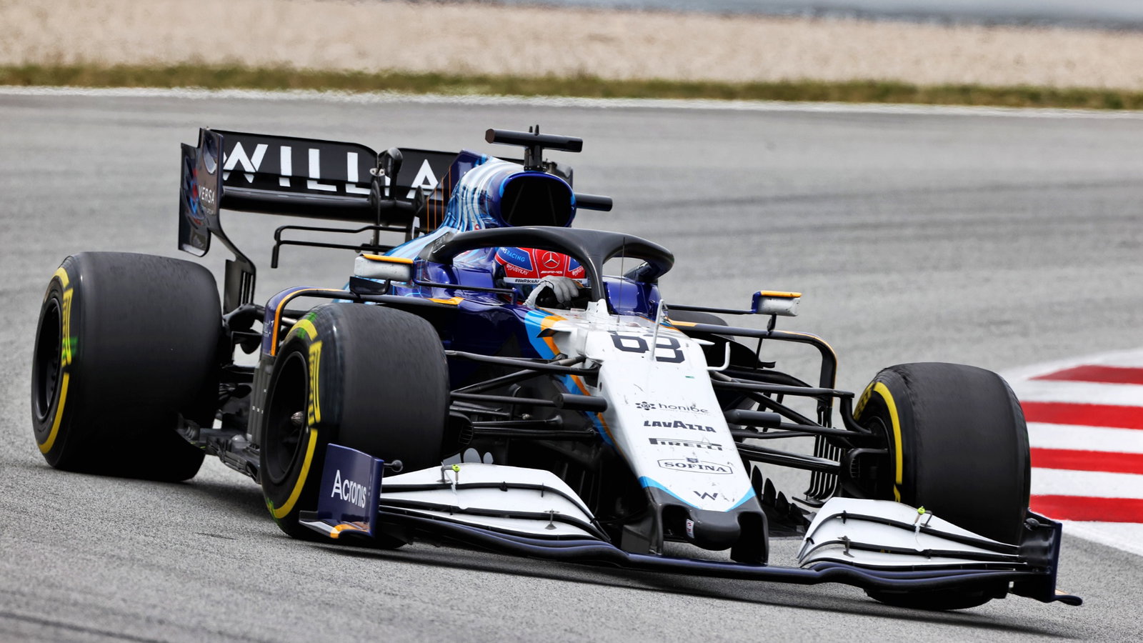 George Russell (GBR) Williams Racing FW43B.