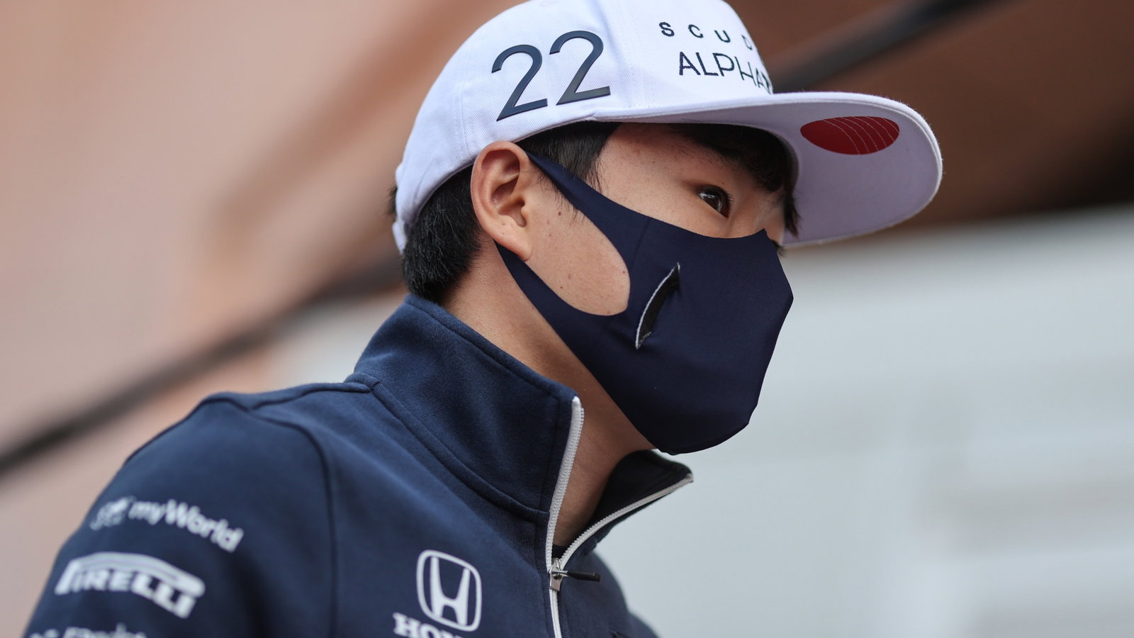 Yuki Tsunoda (JPN) AlphaTauri.