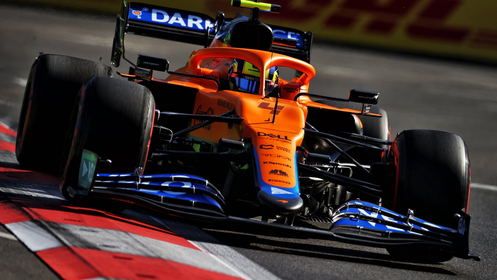 Lando Norris (GBR) McLaren MCL35M.