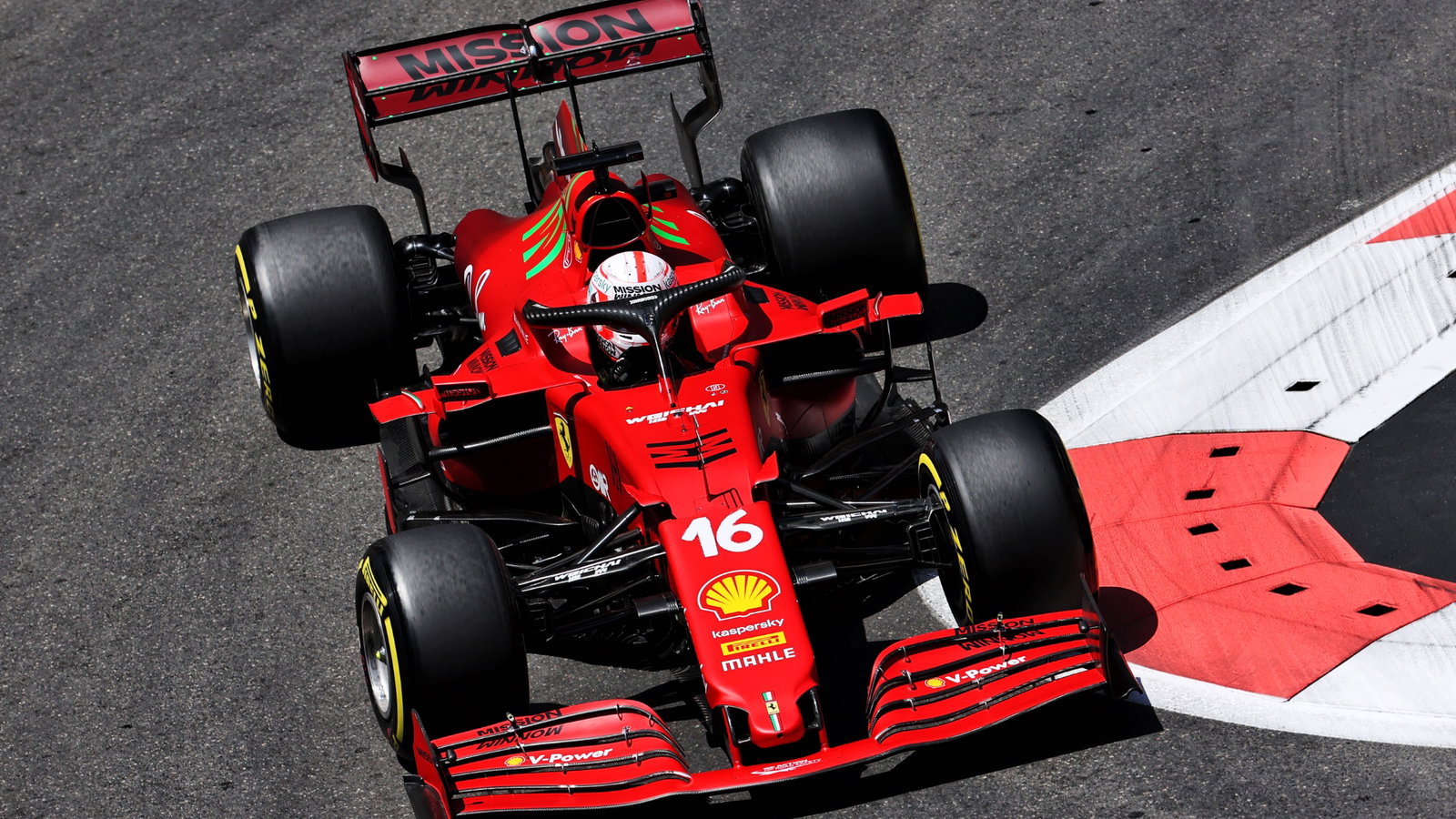 Charles Leclerc (MON) Ferrari SF-21.