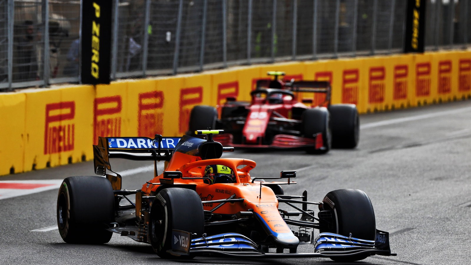 Lando Norris (GBR) McLaren MCL35M.