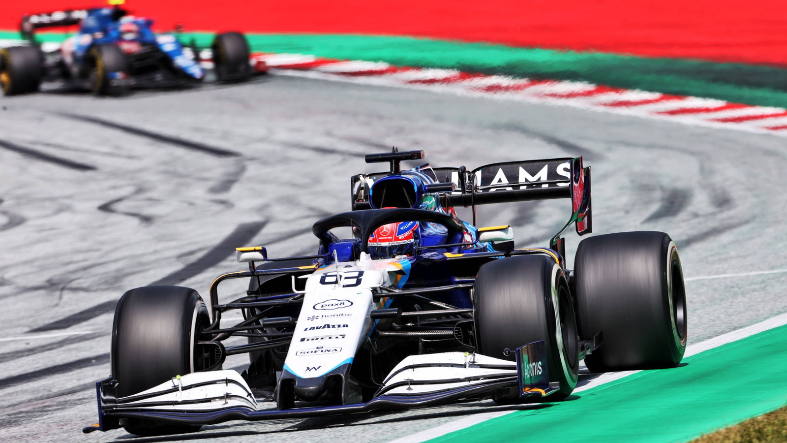 George Russell (GBR) Williams Racing FW43B.