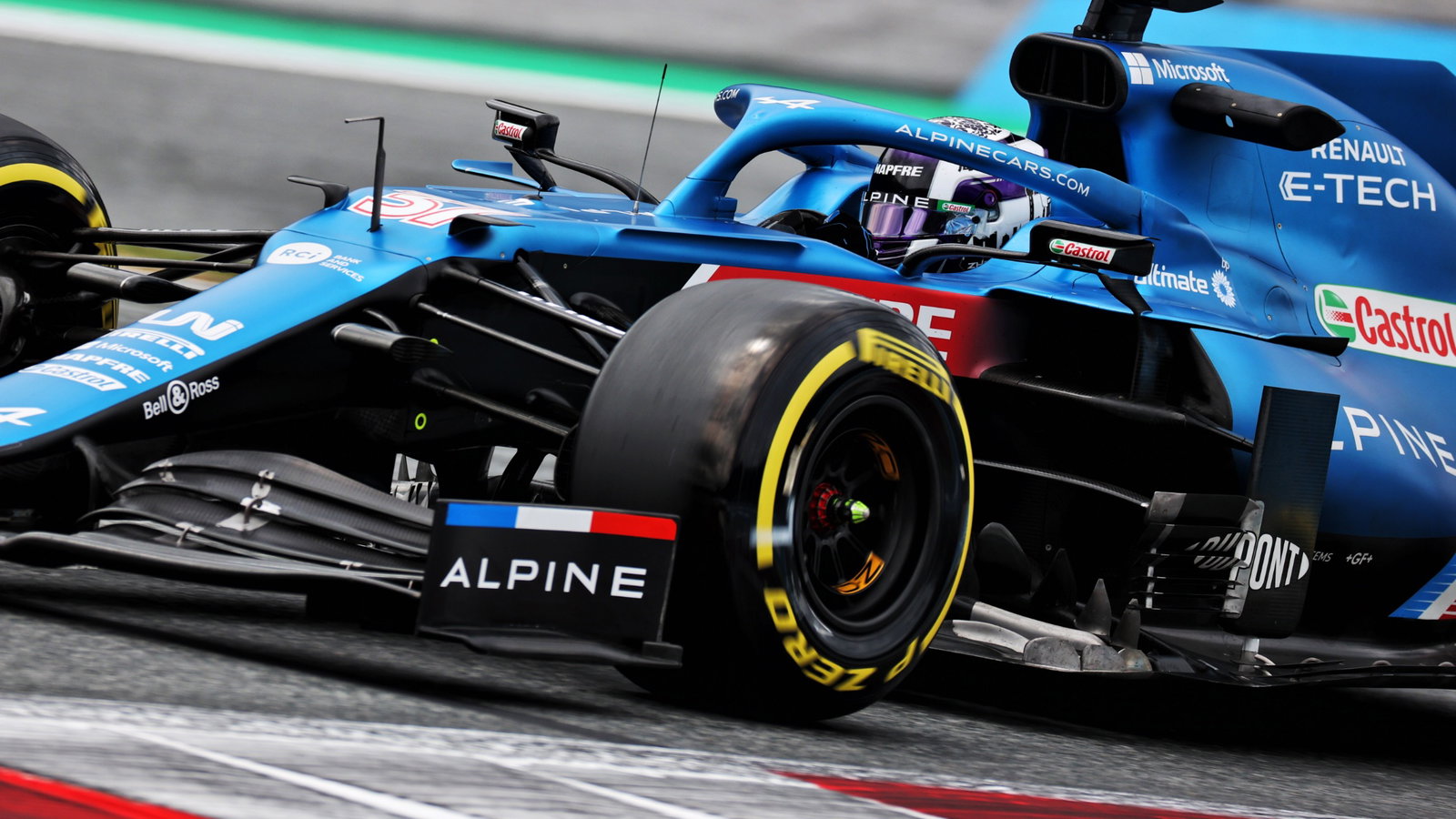 Guanyu Zhou (CHN) Alpine F1 Team A521 Test Driver.