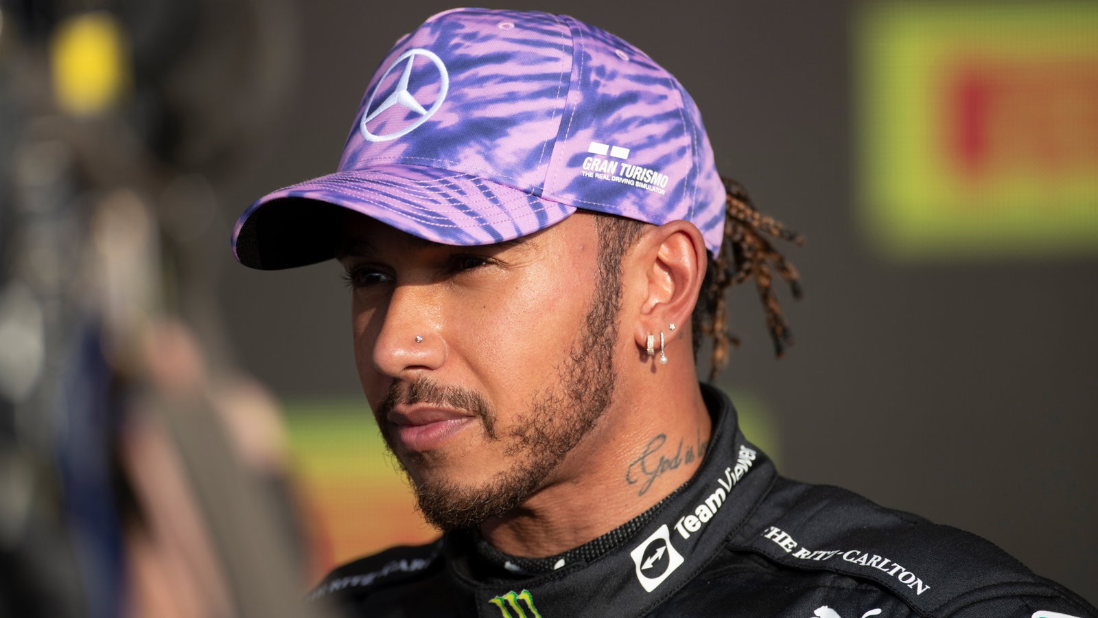 Lewis Hamilton (GBR) Mercedes AMG F1.